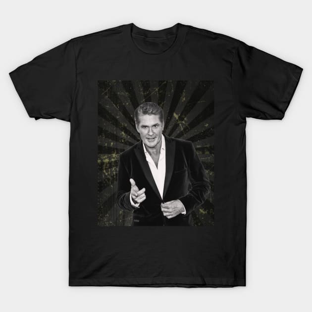 David Hasselhoff T-Shirt by KoplakStories